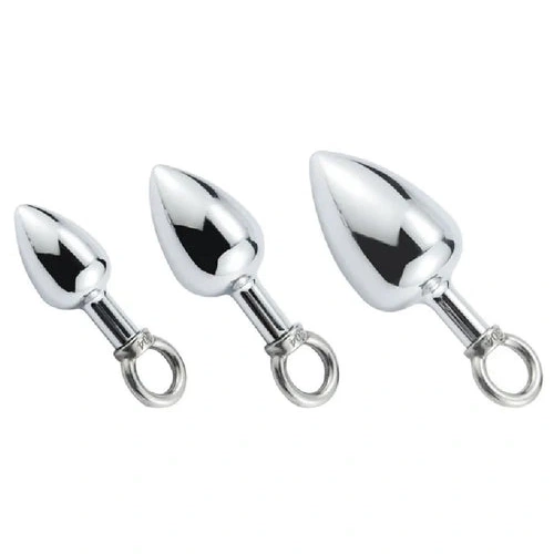 Anal Hooks Cock Hook DiscreetChoice with Ring Steel Set Anal 4663 Stainless 0130